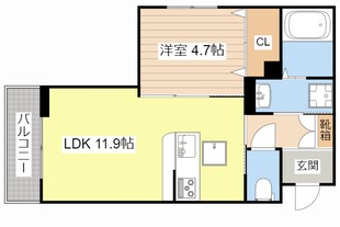 シャングリ・ラ　Ⅱ号館の物件間取画像